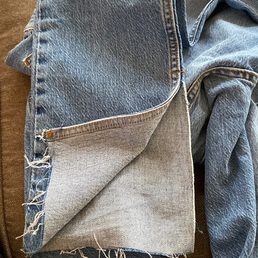 ZARA slim flare high rise full length jeans blogger insta favorite - Picture 3 of 7